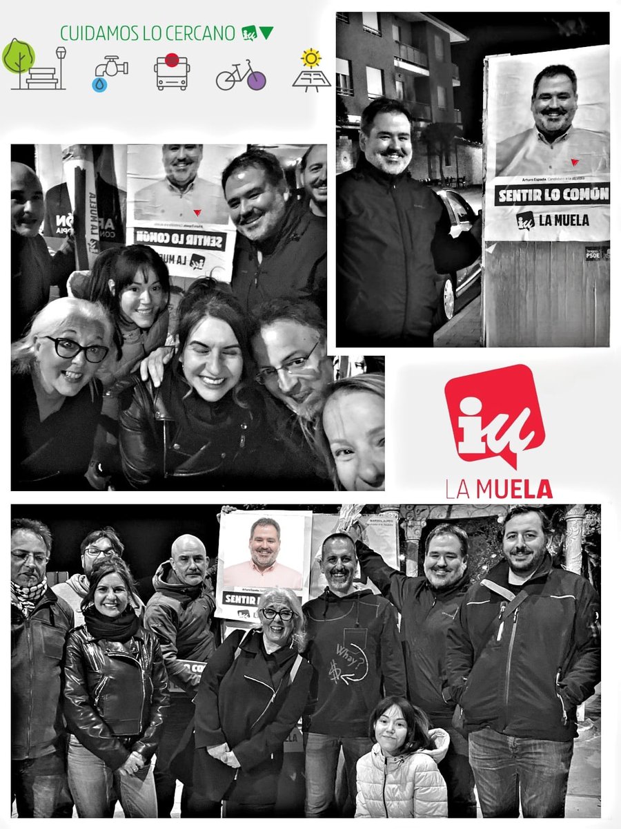 Un proyecto ilusionante que propone otra forma de hacer las cosas, poniendo en valor la política de los pequeños detalles. Arrancamos con energía, buen rollo y sonrisas. 
¡¡Contigo nos atrevemos a más¡¡ ¿Te sumas?
#iulamuela #eleccionesmunicipales2023 #cuidamoslocercano