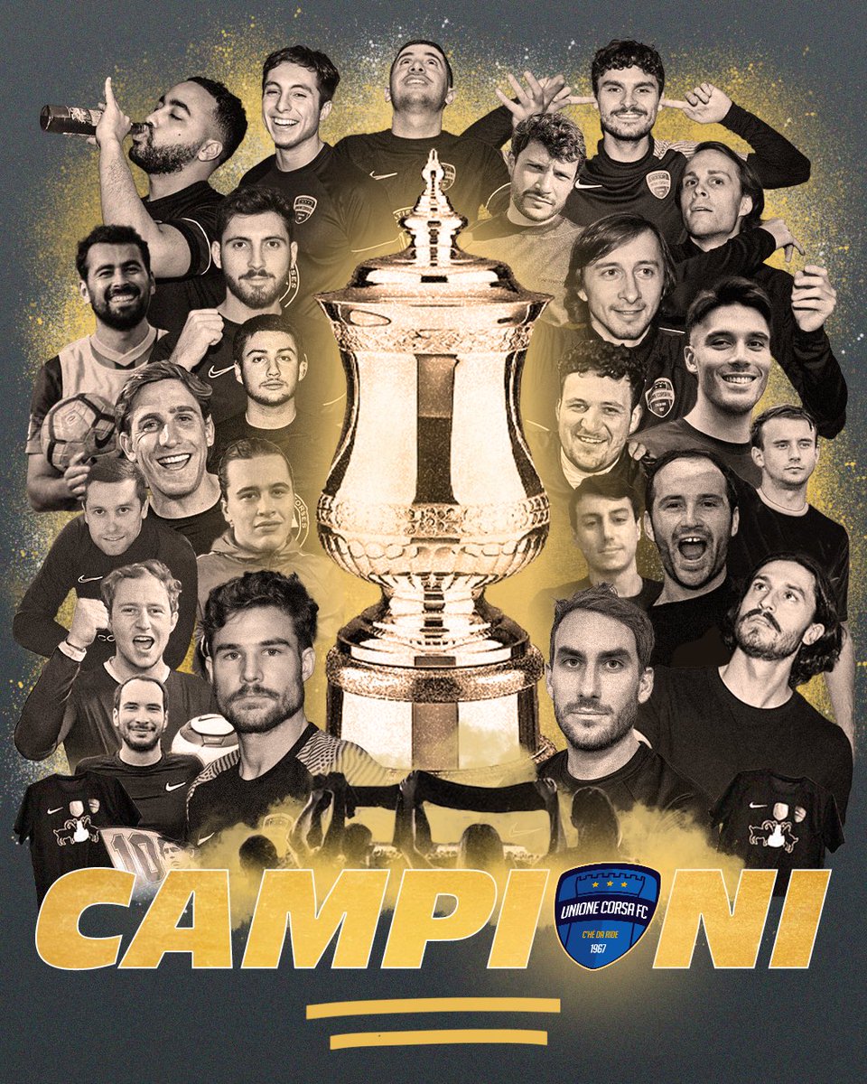 unione_corsa's tweet photo. L’histoire est écrite. 🏆 https://t.co/NA3XvRfveg