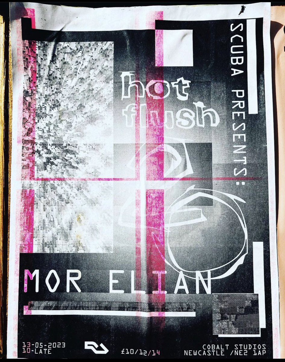 We’re at Cobalt Studios in Newcastle tonight with <a href="/ScubaOfficial/">Scuba</a> and <a href="/mor_elian/">Mor Elian</a> 🔊🔊🔊
<a href="/CobaltStudios_/">Cobalt Studios Ltd</a> 

eventbrite.co.uk/e/scuba-presen…