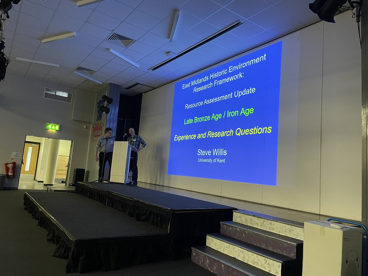 Steve Willis kicks off the conference with our #keynote lecture on his momentous revision of the Late Bronze Age and Iron Age chapter!
