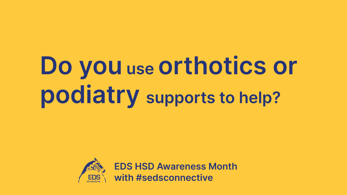 SEDSConnective's tweet photo. Do you use orthortics or podiatry supports to help? Brace yourself! Orthotist SEDSConnective adviser @JoshOguns  shares his clinical expertise. 
Which supports help you?

https://t.co/ogRxW5SAgZ https://t.co/mQ89M68d4g