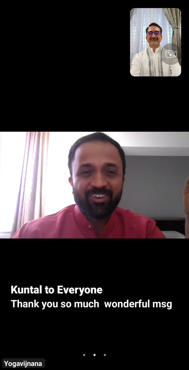 योग विज्ञान बैंगलोर, IYA karnata के सहयोग से YCB AYUSH MINISTRY द्वारा आयोजित योग वोलेंटियर सर्टिफिकेट कोर्स के उद्घाटन समारोह में, मुख्य अतिथि के रूप में भाग लिया ।
<a href="/Anand_arya246/">Anand Arya patanjali</a> <a href="/Akash_bst/">आकाश</a> <a href="/EklureBasawa_YB/">Basawaraj Eklure</a> <a href="/Nikita_mpys/">Nikita Trivedi @ MPYS</a> <a href="/UshaBhagat16/">Usha Bhagat 🇮🇳राष्ट्रभक्त सोशल-योगीनी।</a> <a href="/JivangiS/">Lalita S Jivangi</a> <a href="/KaulRajesh59/">Rajesh Kumar</a> <a href="/Balchan23470990/">Balchand sharma</a>