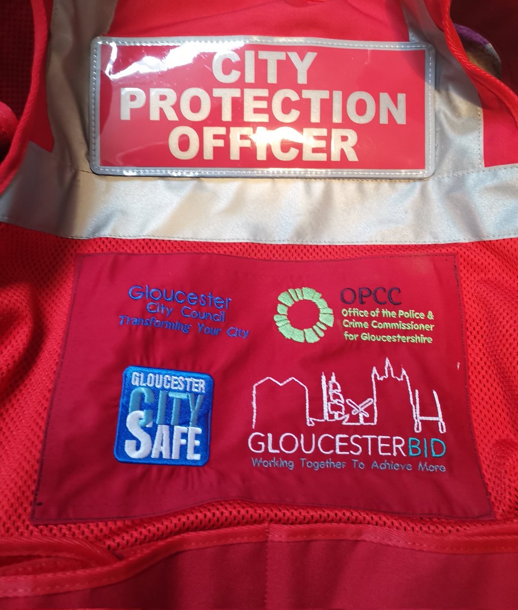 GLOSBIDCPO's tweet photo. Good Morning #Gloucester x3 teams will be out and about the city today whilst remaining #VisableInTheCommunity and #HereToHelp

@GLOSBIDCPO
@EliteSecGroup
@GloucesterBID
@GlosCitySafe
@GloucesterCity
@Glos_OPCC
@Project_Solace
@GlosCityPolice
@Cavernglos https://t.co/rC7pIJngIl