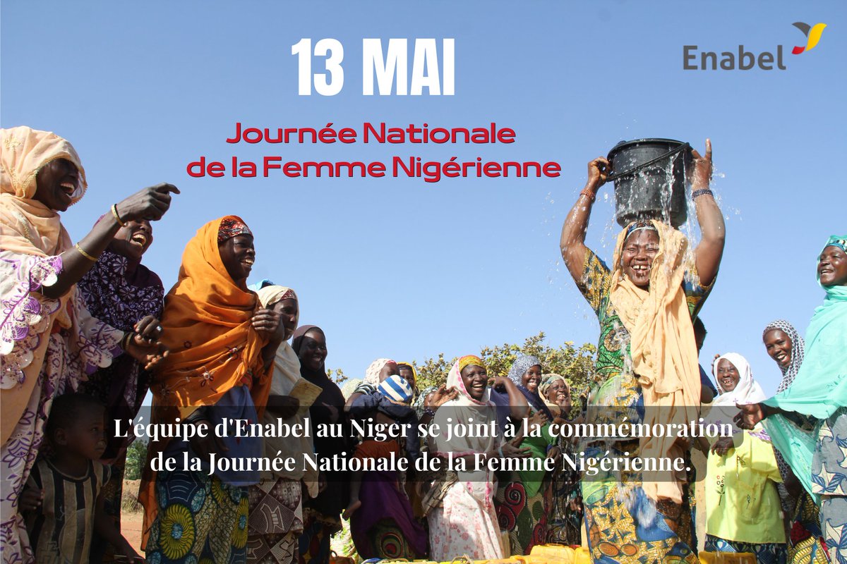 Enabel au Niger se joint à la célébration de la Journée Nationale de la Femme Nigérienne. L’égalité des genres et les droits des femmes constituent des priorités de la Coopération belge au développement. #enablingchange