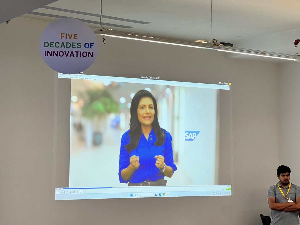 _pvn_pavan's tweet image. Another #SAPInsideTrack event 
@SitHyderabad started with an exciting keynote from  @gangadharansind followed by interesting sessions  on #SAP topics

@Vasavi_Rongali @anzieee @findingabhi @maheshk_p @praveen_padegal @ChowdaryRuthvik @GojePoonam 
@sappress @MindsetERP…