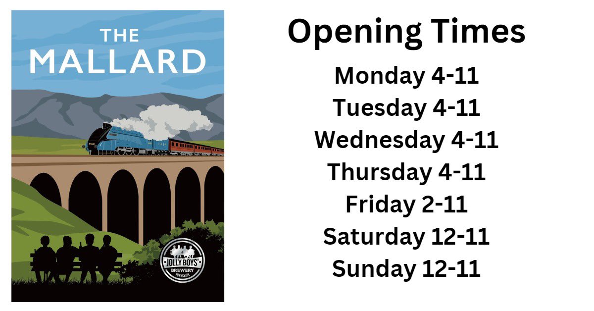 Our new pub, The Mallard on Moorthorpe Station is open! #wakefield #Barnsley @WakefieldCamra @Barnsleyis @BarnsleyCAMRA @networkrail #RealAle