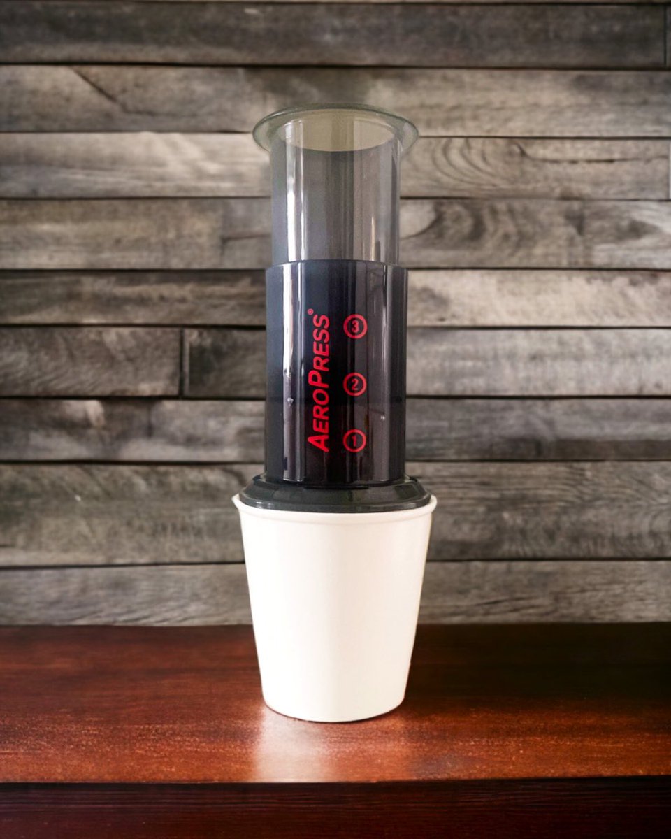 Brewing coffee on the go with @AeroPress Go and Not Paper Cup from The IndoorOutdoor