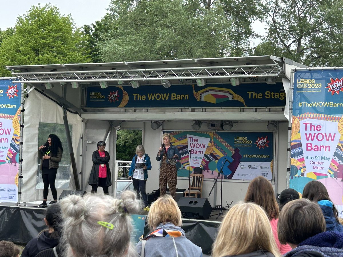 Abigail Scott Paul (@abigailspaul) on Twitter photo Amazing #TheWOWBarn Festival opening <a href="/judekellystudio/">Jude Kelly</a> @kullyLeeds2023 - wonderful to have so many Barnraisers + their families here. <a href="/Bettylawless/">Lizzie Coombes</a> talking about her incredible full length portraits of the Barnraisers involved! Come down and take a look! <a href="/LEEDS_2023/">LEEDS 2023</a> <a href="/WOWisGlobal/">WOW - Women of the World</a> Amazing #TheWOWBarn Festival opening <a href="/judekellystudio/">Jude Kelly</a> @kullyLeeds2023 - wonderful to have so many Barnraisers + their families here. <a href="/Bettylawless/">Lizzie Coombes</a> talking about her incredible full length portraits of the Barnraisers involved! Come down and take a look! <a href="/LEEDS_2023/">LEEDS 2023</a> <a href="/WOWisGlobal/">WOW - Women of the World</a>