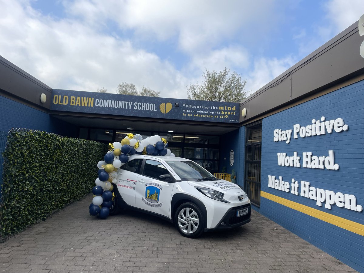 🚙 We are fundraising to install an Astro for our students. We have no outdoor play areas. Our students deserve better. 🚙 1st prize is this little beauty, a Toyota Aygo. 4995 tickets. 🚙 If you are not in you can’t win! Draw end of June. tinyurl.com/4ntzf8td
