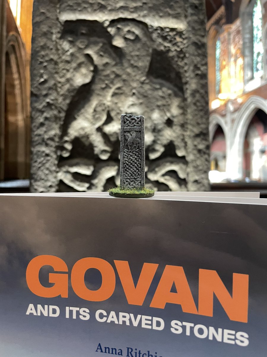 🆕️ + 𝗘𝘅𝗰𝗹𝘂𝘀𝗶𝘃𝗲 🎁 THREAD

To celebrate the launch of our collection with <a href="/GovanStones/">The Govan Stones 🛡👑</a>, we are doing a giveaway of a 3D-printed handpainted resin 1:32 scale model of the Govan Cross, normal price £14!

RT, Follow &amp; Like for your chance to win a 🆓️ Govan Cross model!