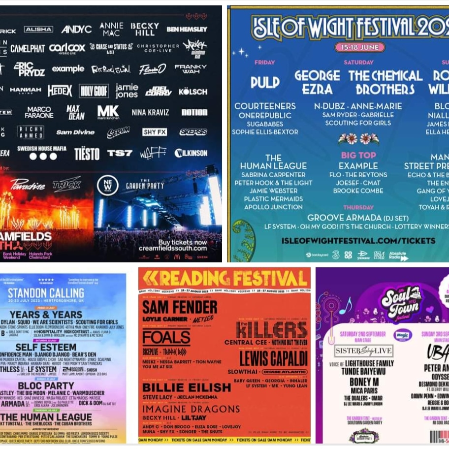 Join us this summer at these music festivals without buying a ticket, in exchange for your time!

For Info/Signup/Apply at festbuddies.co.uk

RT and FLW please. 
#festbuddies #creamfieldssouth #IOW23 #IsleofWight #standoncalling #readingfestival #festival #music #volunteer