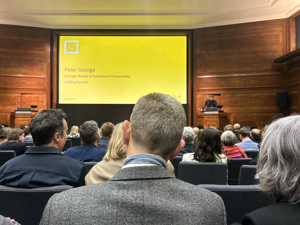 At the @RIBA Ceremony last night I argued that: - The once great architectural profession is broken - Project viability cannot be allowed to continue to triumph over the planets viability - We must prioritise BtR homes in Central London over market sale - The NIMBYS are winning
