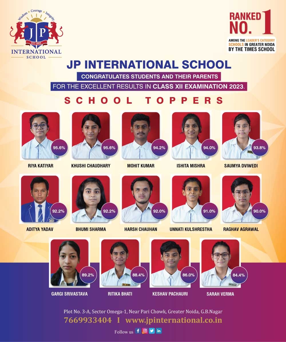 SparshIntlSchl's tweet photo. CBSE CLASS XII RESULT HIGHLIGHTS. #CbseResult2023 #CbseResult #CbseResult23

#BestSchool #CBSESchool #bestschoolingreaternoida

#jpis #JPInternationalSchool
https://t.co/nz3qHPoDli https://t.co/cezHWrdutg