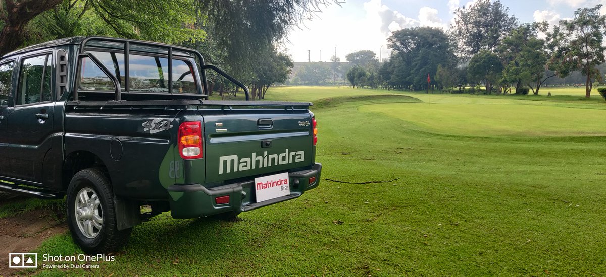 prakashthacker's tweet image. Mahindra sponsoring a golf competition here in Nairobi, Kenya @KRGC
