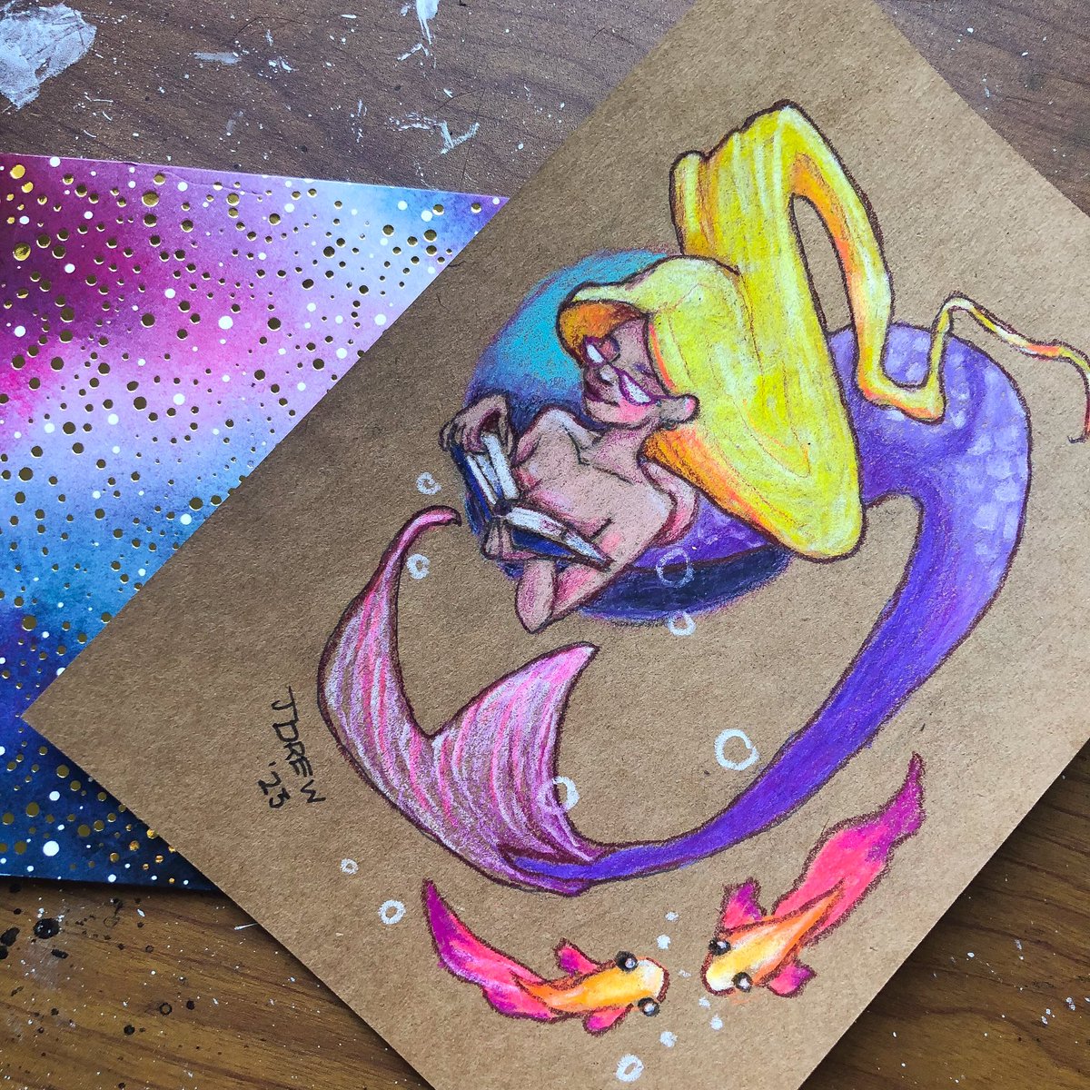 JessDrewThis's tweet photo. For all the bookish #mermaids out there. Wadduuuuup?? #mermay2023 https://t.co/SGwNWWb0ET