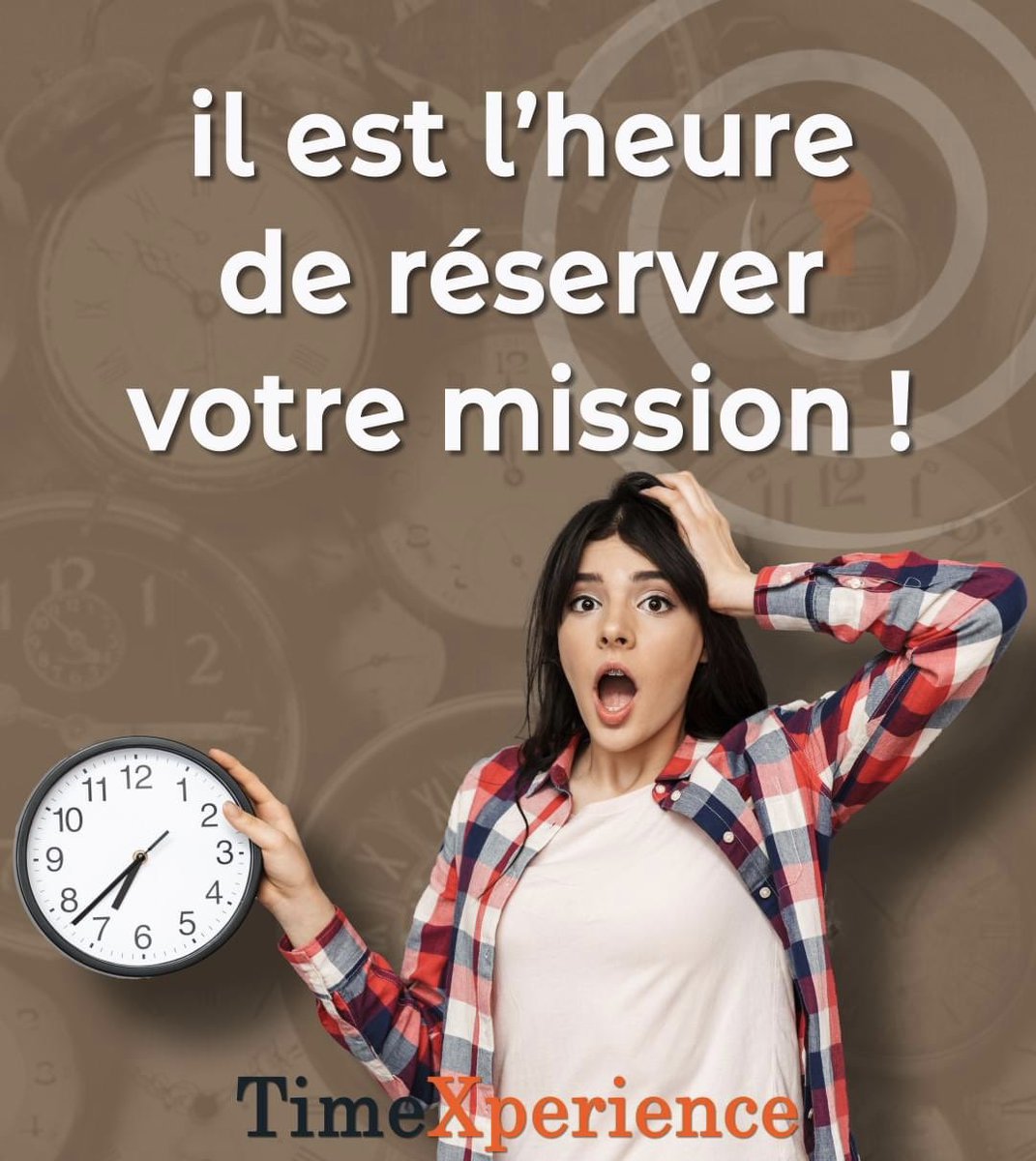 TimeXperience30's tweet photo. 🕵️‍♂️Escape Game🎲Quiz Game Nîmes🎬
OUVERT c’est les We✅ Ouvert Jeudi 18 mai ✅

𝗣𝗲𝗻𝘀𝗲𝘇 à 𝗿é𝘀𝗲𝗿𝘃𝗲𝗿 𝘃𝗼𝘁𝗿𝗲 𝗺𝗶𝘀𝘀𝗶𝗼𝗻 𝗰𝗵𝗲𝘇 𝗧𝗶𝗺𝗲𝗫𝗽𝗲𝗿𝗶𝗲𝗻𝗰𝗲 🗝 

🔽𝘐𝘯𝘧𝘰𝘳𝘮𝘢𝘵𝘪𝘰𝘯𝘴 𝘦𝘵 𝘙é𝘴𝘦𝘳𝘷𝘢𝘵𝘪𝘰𝘯𝘴🔽
https://t.co/G7ooeLCj2N

#escapegame https://t.co/oedRs36Zug