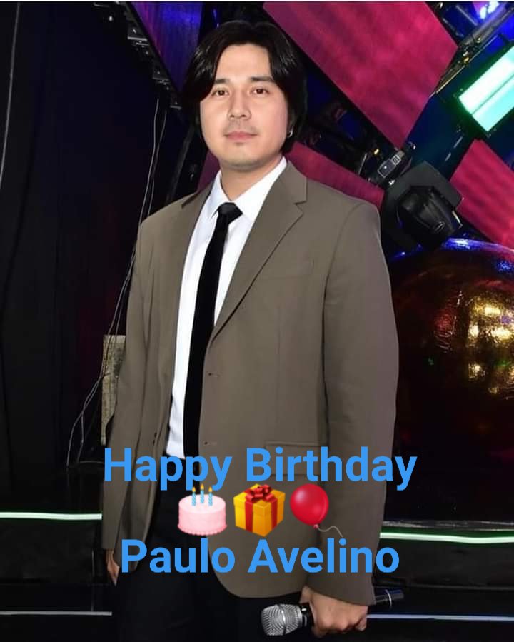 Happy Birthday   Paulo Avelino   