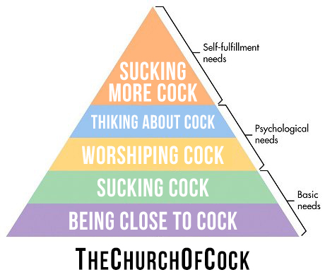 thechurchofcock's tweet photo. hierarchy of needs

#TheChurchOfCock
#CockWorship https://t.co/jg9YH0xTtA