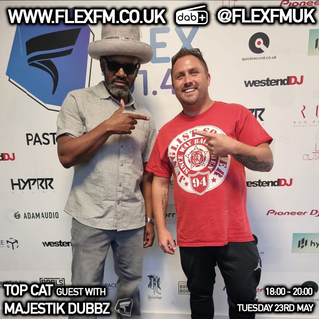 <a href="/DeejayMajestik/">Deejay Majestik 🇨🇬</a> hosting <a href="/originaltopcat/">Top Cat</a> on <a href="/FLEXFMUK/">FLEXFMUK</a> 23rd May pre party warm up for Top Cat Earthstrong Sunday 28th May watch this space for party updates <a href="/ChrissysRants/">Chrissy Lady Ditty ♐️♀️⛎️🇩🇰🎶❤️</a>