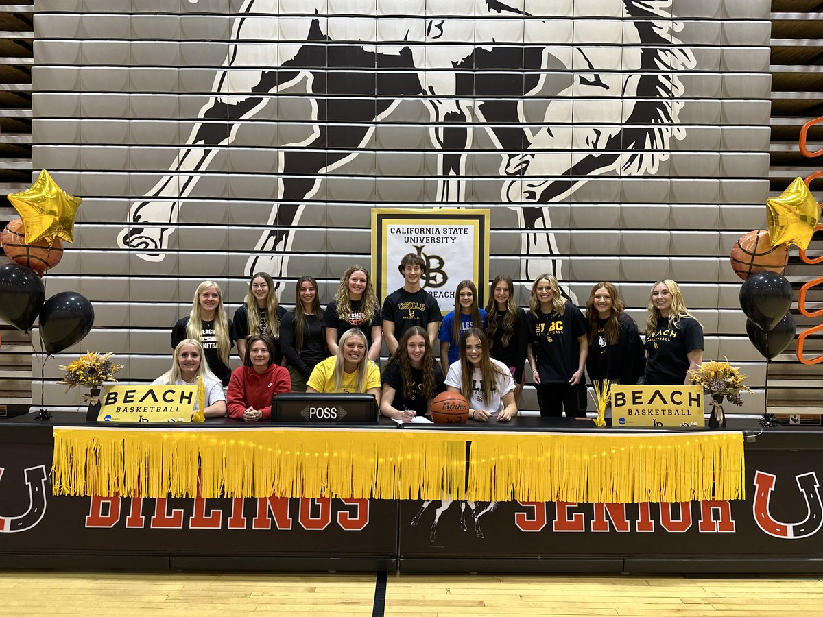 Signed, Sealed and Ready to Deliver! 
Thanks to my coach, teammates, family, sisters and friends for helping me celebrate the signing of my NLI to play at Long Beach State! #GoBeach