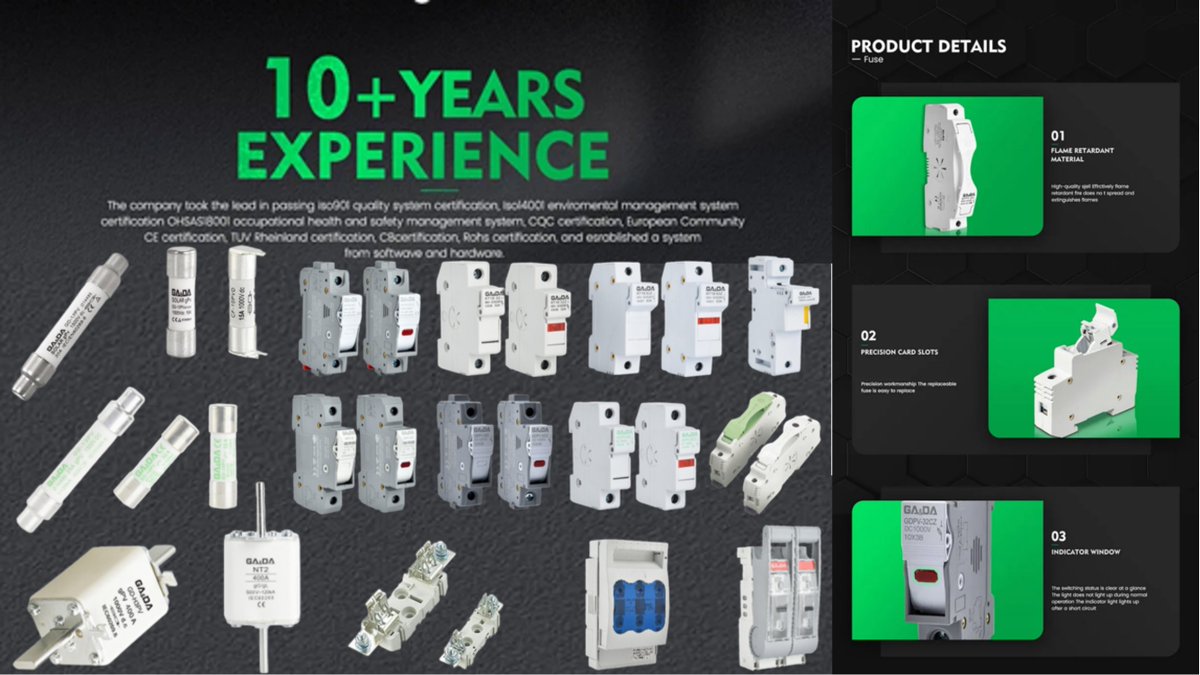 Sales04G's tweet image. ️One product a day️

Cheap
🔛Easy to use 
🔜Fast
✔️High breaking capacity 

We are always available 

Kicking off my work
#fuse #Fuselink #fusebase