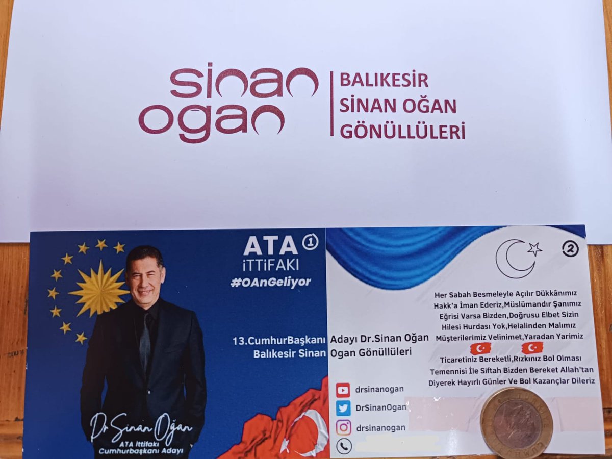 SERKANCEYLAN42's tweet photo. Sn. Dr. Sinan OĞAN başkanımızı balıkesir gönüllüleri ne kadar güzel düşünce ile yola çıkmışlar esnaflarımıza başkanımızın siftahı ve duası ile Bismillah demişler herkese teşekkürler. 
Zafer Direnenlerindir 
TÜRKÜ TÜRK KONTROL EDER!
M.V.A Serkan CEYLAN https://t.co/S3vxpqvzfQ