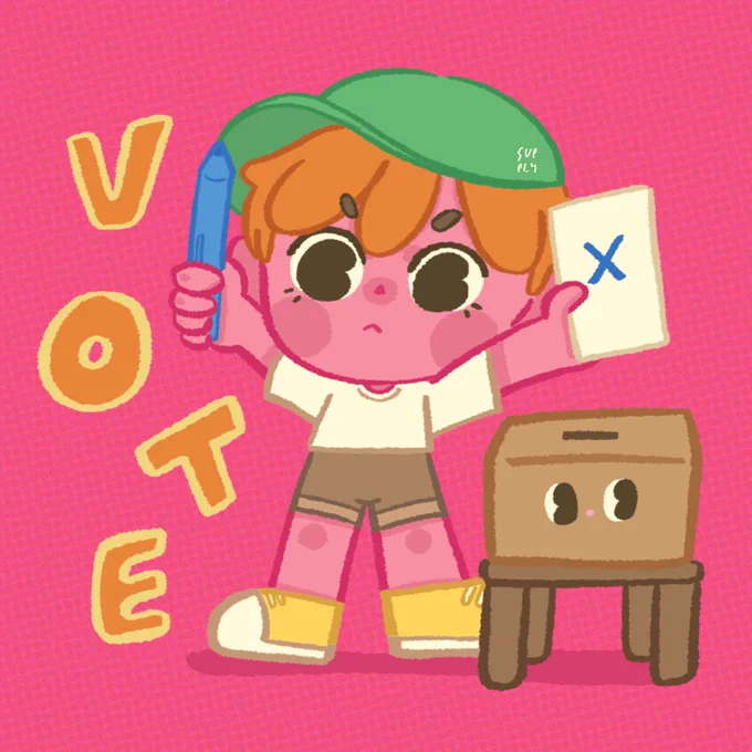 VOTE! 14พฤษภาคมนี้ อย่าลืมไปเลือกตั้ง เสียงของพวกเรามีค่า ไปใช้สิทธิ์ของตัวเองกันนะ   ดูเบอร์ที่ชื่นชอบไว้ให้ดี เตรียมปากกาสีน้ำเงินไปด้วย และอย่าลืมบัตรประชาชน ขอให้ประชาธิปไตยเบ่งบานด้วยมือเรา  #vote #เลือกตั้ง #เลือกตั้ง66 #เลือกตั้ง2566