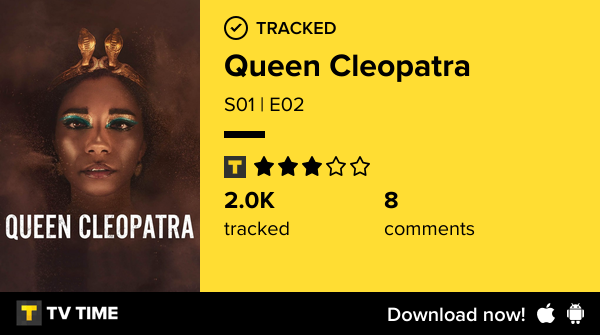 laninanegra's tweet photo. I've just watched episode S01 | E02 of Queen Cleopatra! #queencleopatra  https://t.co/eUyKhXALKO #tvtime https://t.co/vOZFG5uZtw