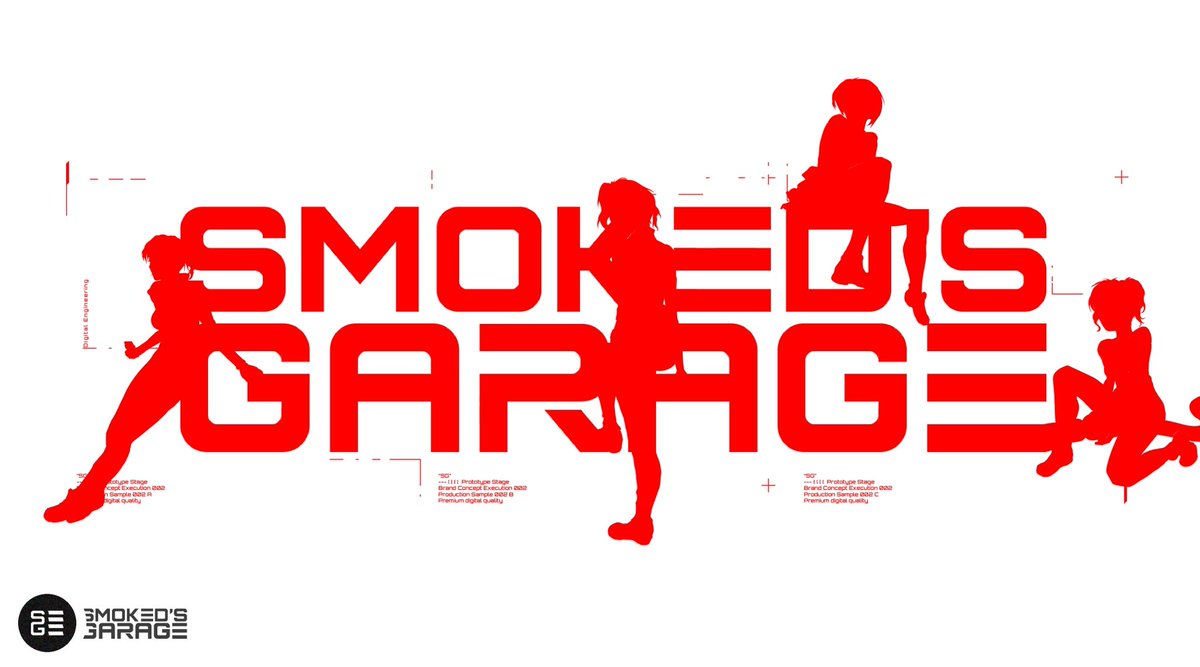 GarageSmoked's tweet photo. Promo_SG_03 Slowly lifting  the veil to what Smoked’s Garage is all about… There’s a lot More on the way!   #SG #SmokedsGarage #DigitalArt #Vehicle #Anime #NFT #PFP #NotAIart #HandMade #DigitalPrecision #Authentic https://t.co/4EH6JU5dJo