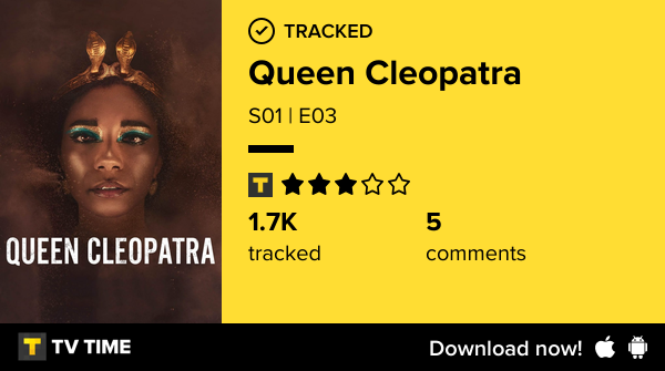 laninanegra's tweet photo. I've just watched episode S01 | E03 of Queen Cleopatra! #queencleopatra  https://t.co/5pRfWN90vL #tvtime https://t.co/w2qYkoXWeW