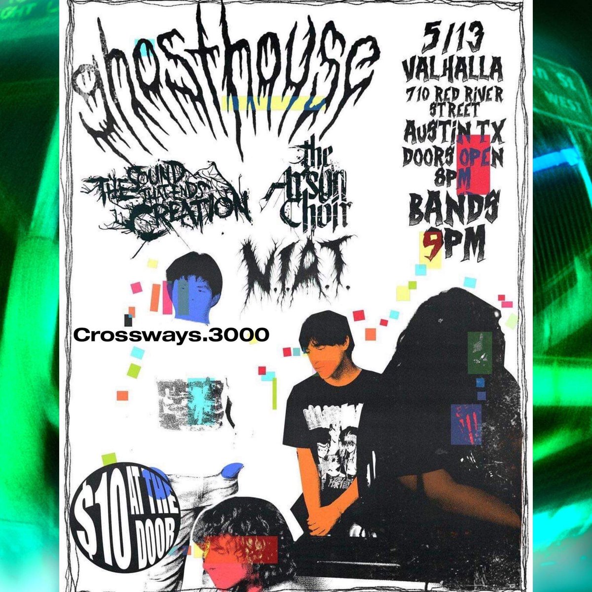 •AUSTIN TEXAS• 👁️
Wᴇ’ʟʟ ʙᴇ ᴘᴏᴘᴘɪɴɢ ᴜᴘ ɪɴ ʏᴏᴜʀ ᴄɪᴛʏ
ᴛʜɪs Sᴀᴛᴜʀᴅᴀʏ!
<a href="/valhallatavern/">Valhalla Tavern</a> 
Bᴀɴᴅs ᴀᴛ 9ᴘᴍ
$10