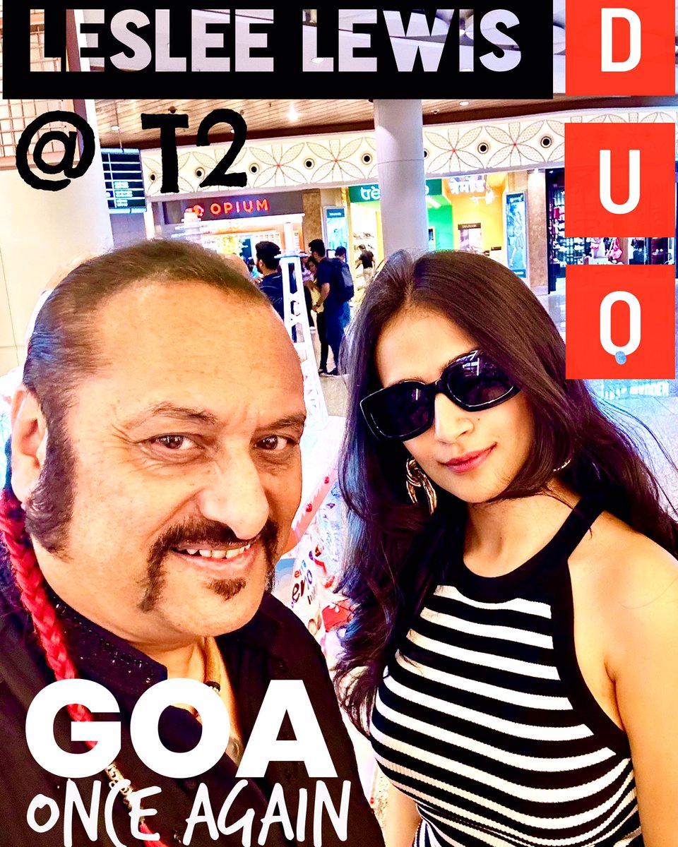 LESLEE LEWIS - D U O

UnStoppable !!! 😎
Goa Non Stop 🔥👍!! 

Rock &amp; Rolling as Always !!

#corporategig #liveperformance #bollywoodshow 
#lesleelewisduo
#lesleelewisbollywoodband