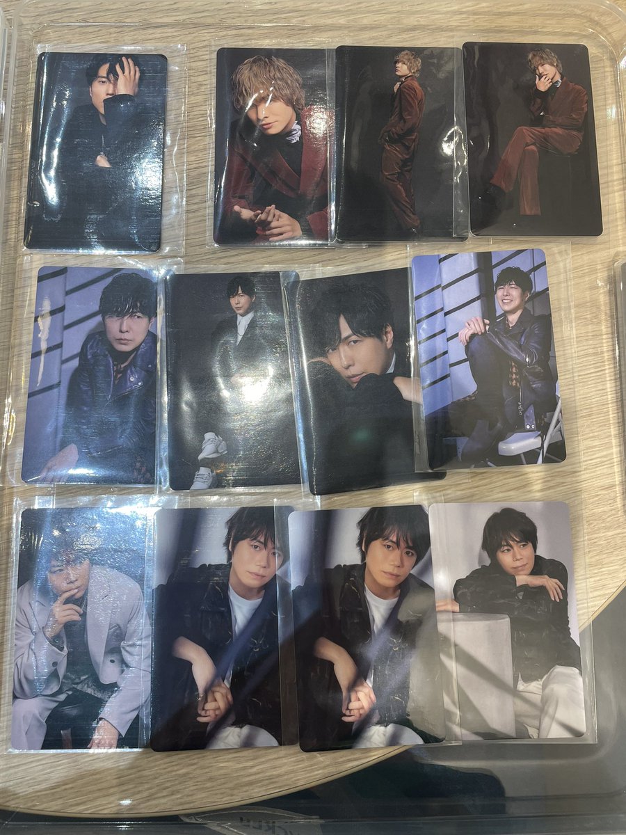 co_013_'s tweet photo. 【交換・譲渡】Kiramune Music Festival 
キラフェス2023 ブロマイド フォトカード 

求→江口、柿原(フォトカードは写真1枚目以外)>定価

譲→写真2~4枚目、ブロマイドは「求」以外のメンバー

ブロマイドA・B1セットずつ購入済

両日参加、現地でのお取引希望です。

お気軽にお声がけ下さい🙏 https://t.co/68LnoNsD40