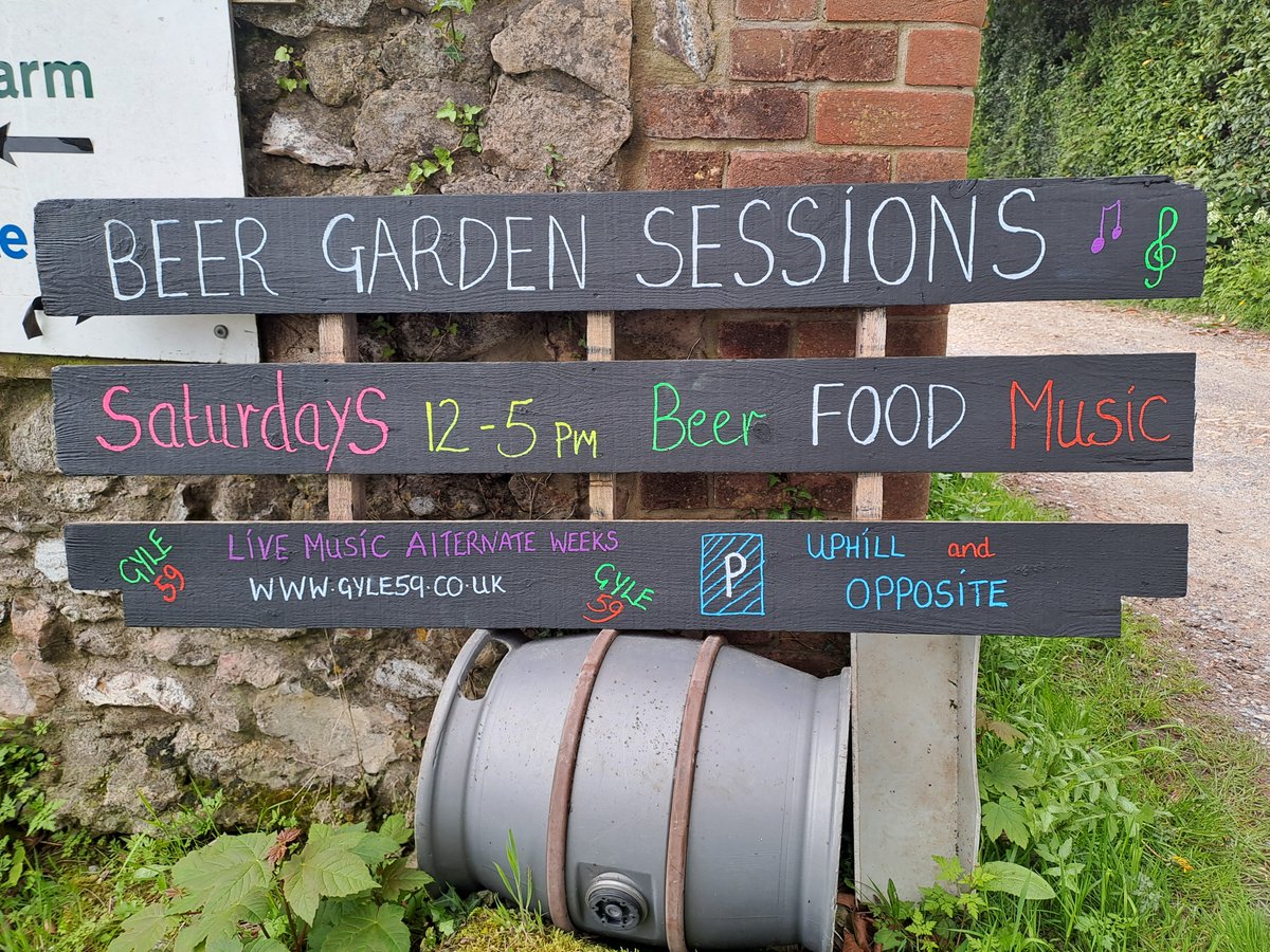 'The sun is up, the sky is blue It's beautiful and so are you' Who's coming out to play? Music, beer, food, fun & sun - opening at 12pm Saturday 13th May
