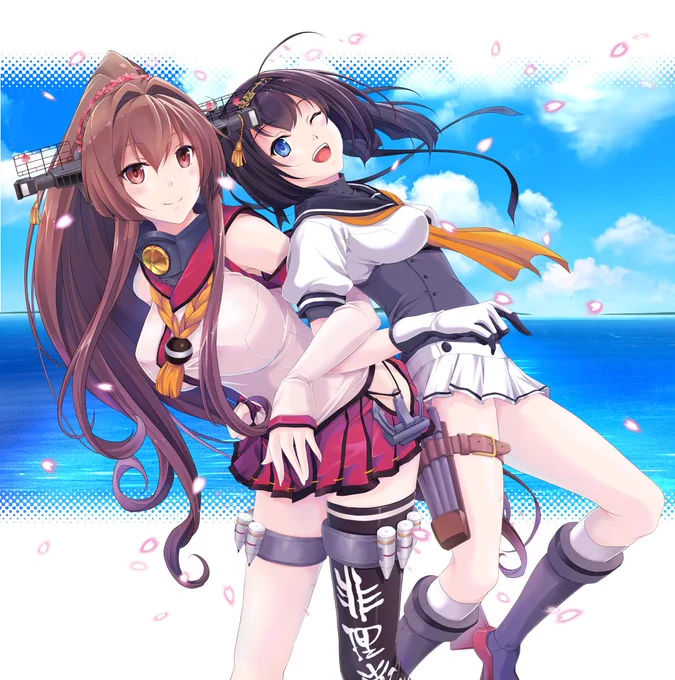 大和と秋月(再掲)