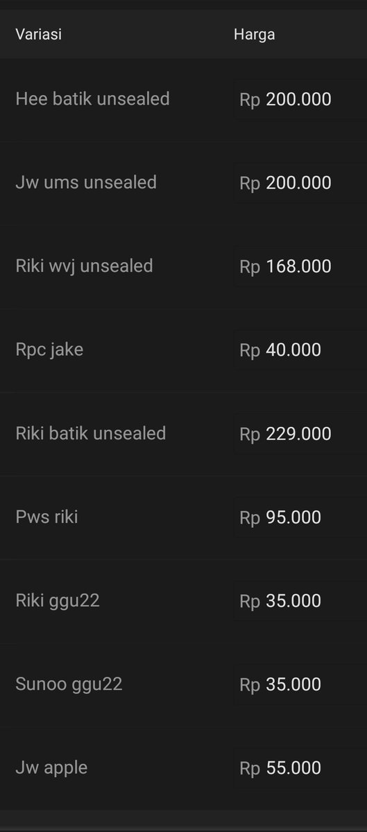BEARK00K's tweet photo. @enhypenmart Ni nder dom depok (harganya ada di foto ke dua) negotiable https://t.co/30Ji80oZv1