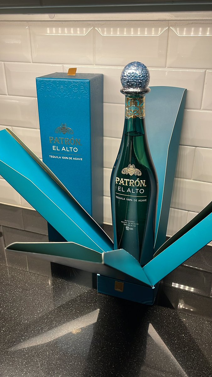 Trying something new. #Tequila #patronelalto