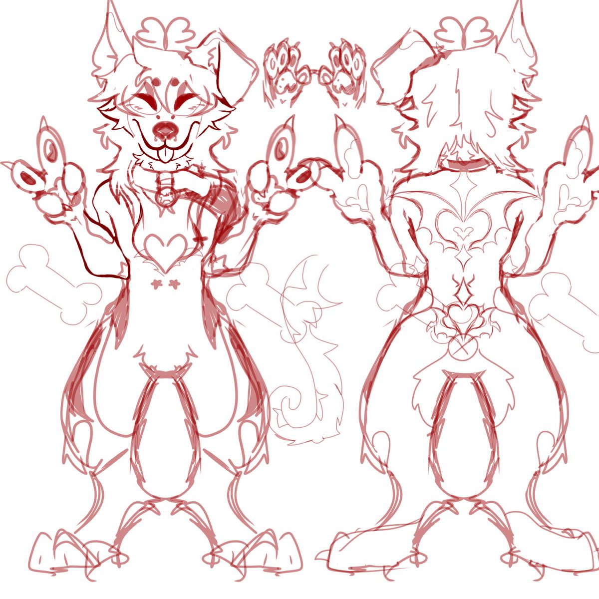 cometcows's tweet image. working on my first ref sheet ,, giving him lots of kisses #furryart #furry