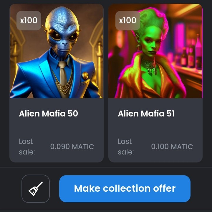 gcclassics's tweet photo. ๐ฝ๐ซ The Alien Mafia
https://t.co/NHDoGM1Spt
Follow me on Instagram & Twitter @gcclassics for more.
#alienmafia #gcclassics #nft https://t.co/GqImZb39Ib
