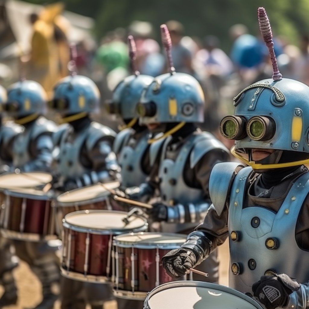 Robodrum line
#midjourney #aiart #artificialbands