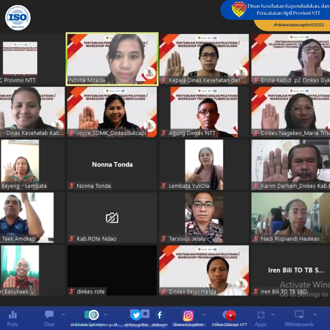 dinkesntt's tweet photo. 04 Mei 2023
Kegiatan Pertemuan Penyusunan Rencana Pelatihan Tuberkulosis
Kegiatan dilaksanakan secara daring dan luring di Aula Hotel On The Rock Kupang.
#dinkesdukcapilntt2023 #P2PM #tbcntt #TOSSTB #ILTB #TPT #PPM #KOPITBC https://t.co/oxq6DiRCM1