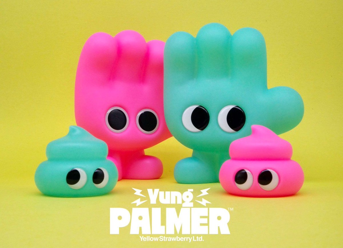 spankystokes's tweet photo. Woot Bear x Superdeux - 'Yung Palmer' and 'Shikito' Lite Brite Pink & Blue soft vinyl release announced! #ArtToys #Colorways #Featured #Fun #LimitedEdition https://t.co/EaUUbGABK5 https://t.co/sD2gg7G3yz