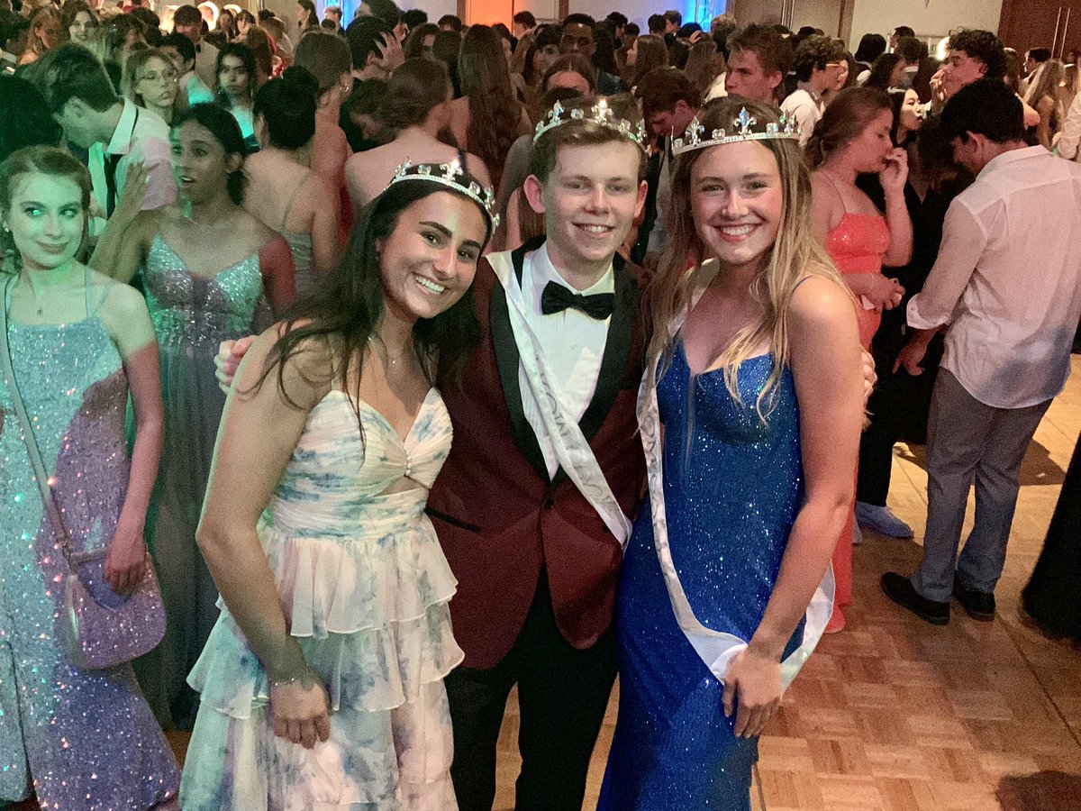 Congratulations to this year’s Prom Court and to Prom Royalty Kelsey, Jake, and Renee!