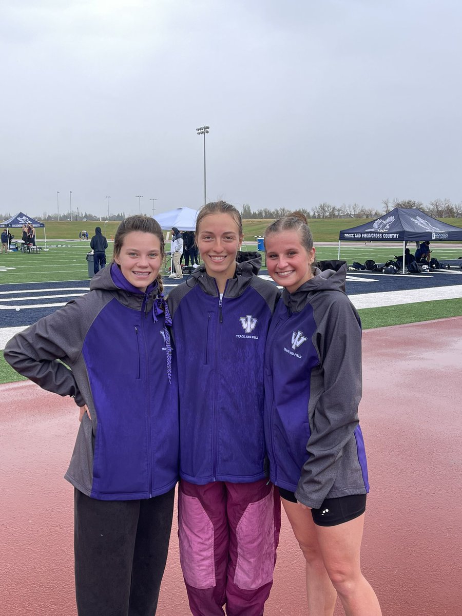 These ladies complete the longest triple possible and it finished with a solid showing from all of them in the 5K!

They totaled 18,000 meters (over 11 miles) on the track this weekend! No quit from arguably the best distance trio ever in IW women’s history! Incredible careers!