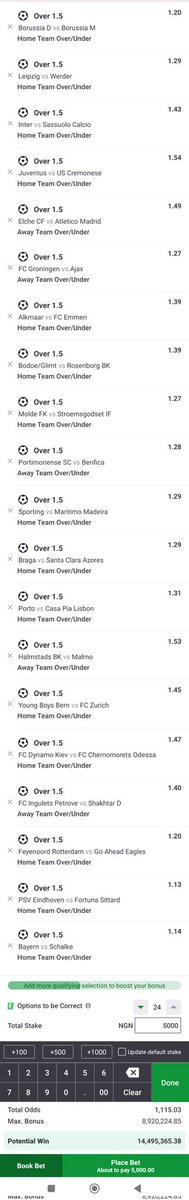 pink_girrll's tweet photo. Just 1 out of these teams won't score 2 goals😭 I am finding it difficult to remove the team. (Zoom and check yourself)

1.1K ODDS

God Abeg🤲🤲🤲

Maybe we should flex? https://t.co/UESbVQl3dr