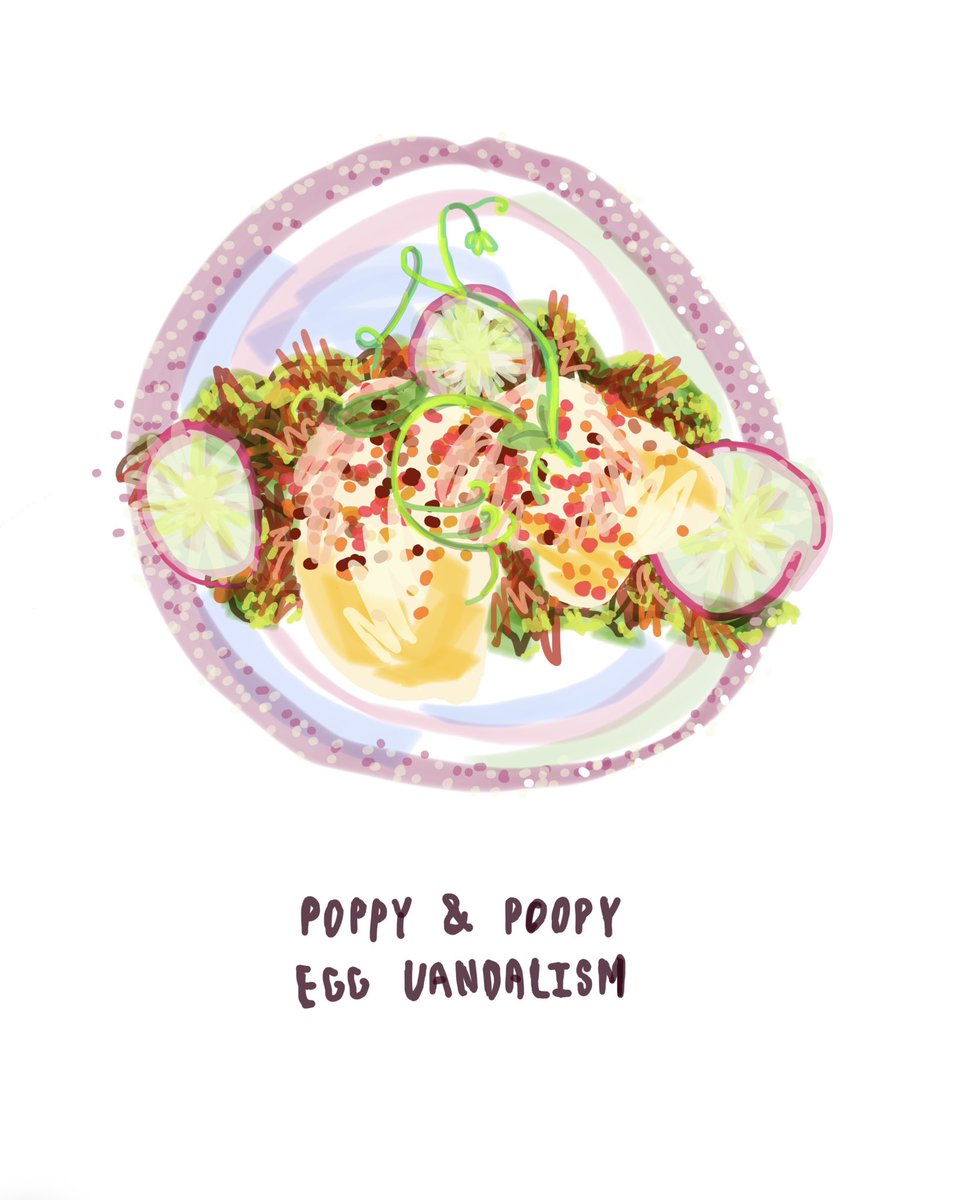 wynlim's tweet photo. been wanting @launshae to render a food drawing with me for a long while but she’s always busy — finally did it today! thought it’ll be fun to see the different interpretations. https://t.co/MAjLvpVkhD