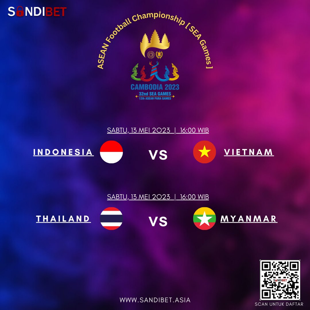 Jadwal bola ASEAN Football Champions [ SEA Games ]
Sabtu, 13 Mei 2023 Jam 16:00 WIB

#seagames2023 #seagames2023cambodia #seagamescambodia2023 #seagameskamboja2023 #aseanfootball #seagamesfootball #seagamescambodia #seagames2023cambodia #seagames2023🇰🇭 #sandibet #sor777 #mau777