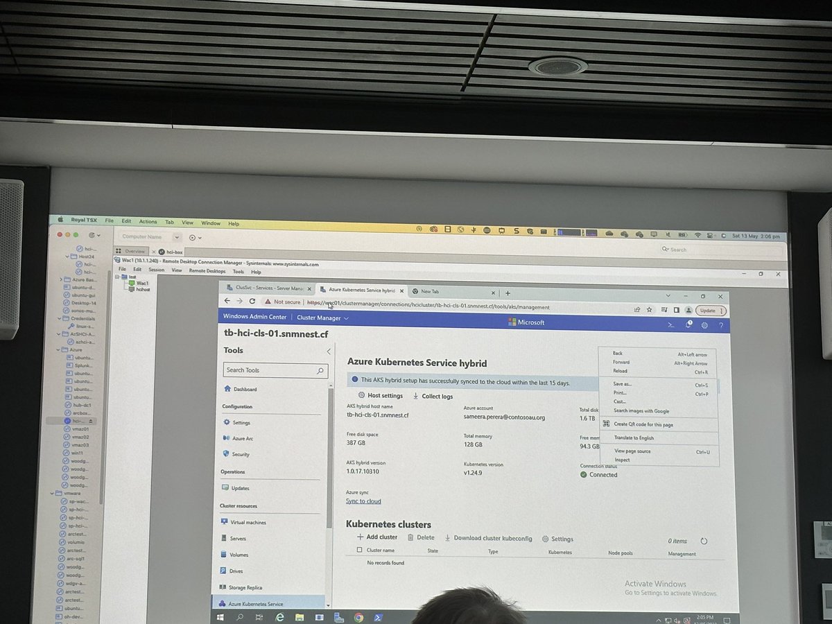 hadwinfung's tweet photo. @sameera_man running Azure in his home server 🤯 with Azure Stack HCI #GlobalAzure https://t.co/dU4kaUKEmX