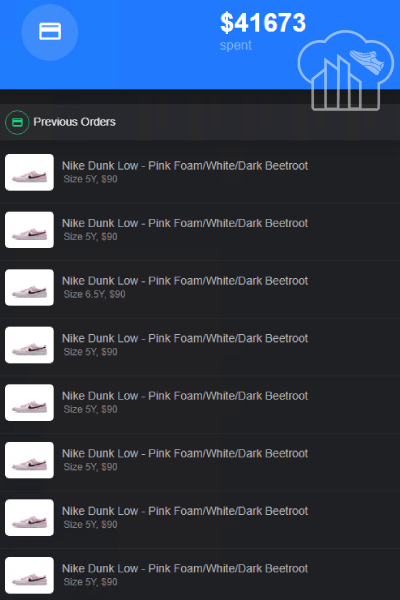 May 10th release, cooked out!! Secured member's a the Nike Dunk Low Pink Foam's at 5$ above retail!! Free to join (Link in our Bio) and big thank you to our support at: @InsomniaProxies @aycdsuccess @aycdjake @Sauceservers @KalevalaUtility @joinslash @OniNotify @Stock_Notify…