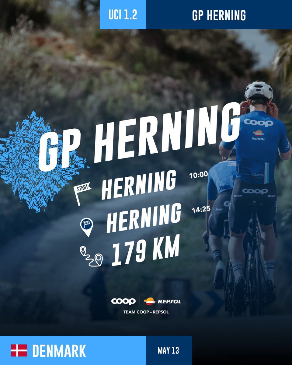 Team Sykkel Vest (@teamsykkelvest) on Twitter photo Soon ready to start <a href="/GPHerning/">Grand Prix Herning</a> , a race with a handfull of gravelsections🪨 we are ready for it
Foto: Szymon Gruchalski
#teamcooprepsol #coopnorge
#repsolnorge Soon ready to start <a href="/GPHerning/">Grand Prix Herning</a> , a race with a handfull of gravelsections🪨 we are ready for it
Foto: Szymon Gruchalski
#teamcooprepsol #coopnorge
#repsolnorge